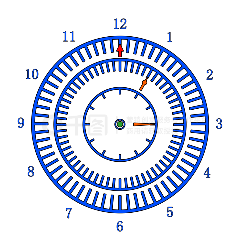 时钟矢量图模板免费下载_psd格式_650像素_编号11520240
